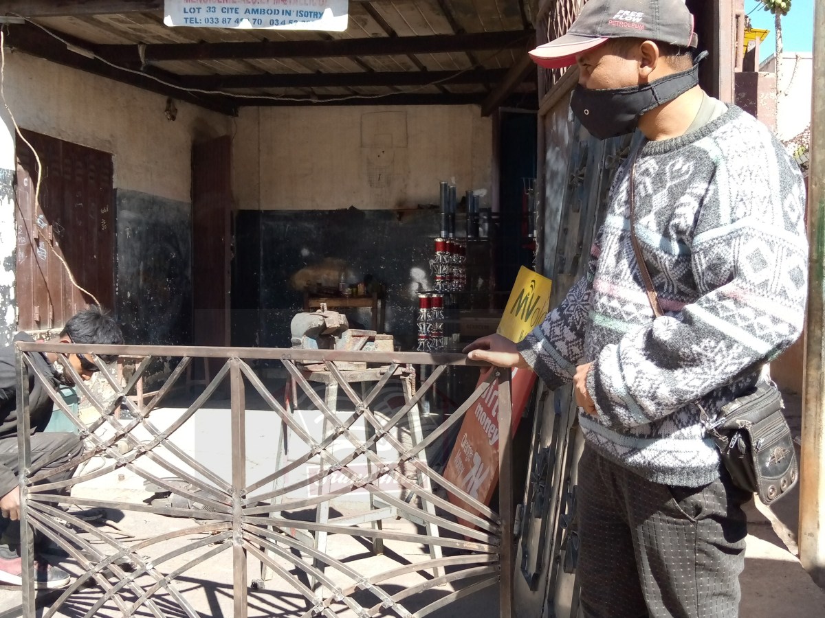 Norbert Razafimanantsoa, ferronnier. La souplesse pour s’adapter à la&nbsp;situation